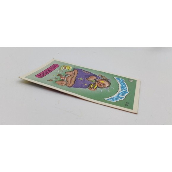 Vintage 1986 Garbage Pail Kids #122B Large Marge Trading Collectors Card Sticker - Picture 4 of 4